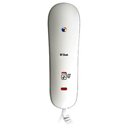 BT Duet 210 Corded Phone, White